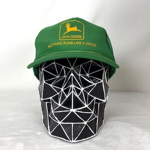 Vintage John Deere Trucker Snap Back Hat